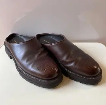 컨디션 최상 Hender Scheme 명령어 뮬 사보 샌들 사이즈 4