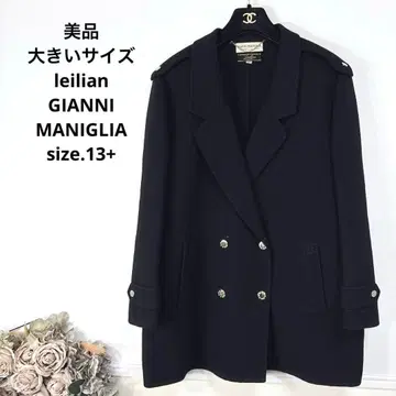 새상품급 빅 사이즈 leilian GIANNI MANIGLIA 코트
