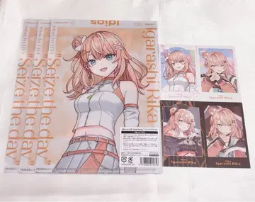 이가라시 리카 Idios 1st Live 클리어 파일 폴라로이드풍 카드