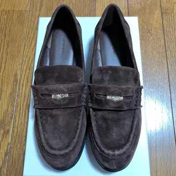 미사용 새상품 slobe iena 코인 로퍼 브라운 박스 포함