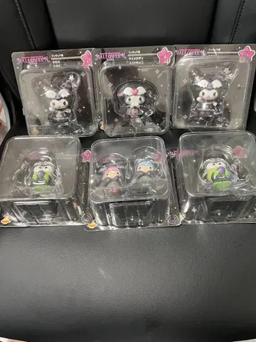 산리오 해피 복권 할로윈 2025 피규어상 6개 세트