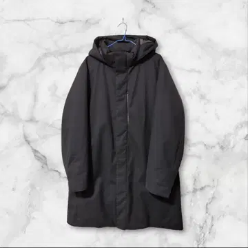유니클로 하이브리드 다운 코트 2023 블랙 XL