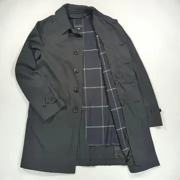 투모로우랜드 스텐카라 코트 캐시미어 실크 라이너 포함 블랙