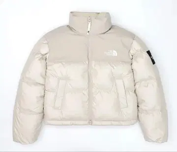 M 사이즈 THE NORTH FACE 베이지 다운 자켓 눕시