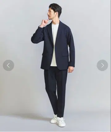 새상품 UNITED ARROWS 더블 크로스 웨더 셋업 자켓 & 팬츠