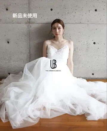 THE URBAN BLANCHE 웨딩 드레스 화이트 A라인