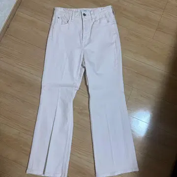 Healthy Denim 핑크 부츠컷 데님 팬츠