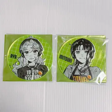 신경 쓰이는 사람이 남자가 아니었다 TOWER RECORDS 코스터 2점