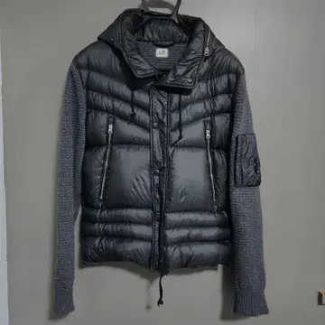 c.p.campany 다운 니트 자켓
