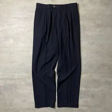 90s 폴 스미스 울 투 턱 와이드 슬랙스