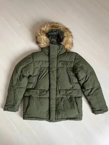 THE NORTH FACE 다운 자켓 올리브 그린