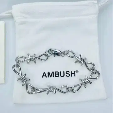 AMBUSH 실버 팔찌