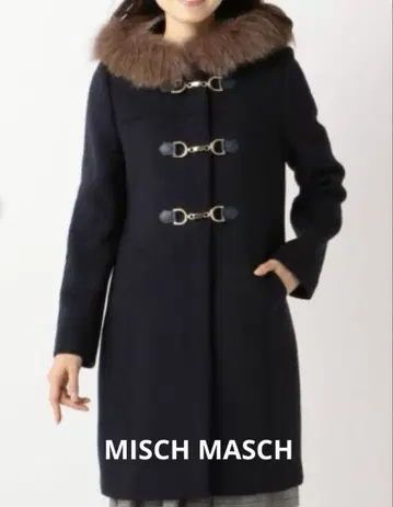MISCH MASCH 미슈마슈 더플 코트 네이비