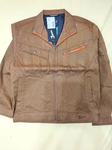 Jawin 자윈 51900 긴팔 LL 카멜 면 100% 작업옷