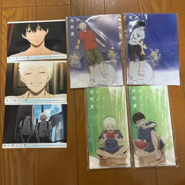 빛이 죽은 여름 여름날 시리즈 수박 + 불꽃놀이 아크릴 스탠드