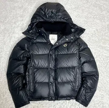 Y2K 00s 그런지 다운 자켓 광택 헤이세이 갸루 남자 시크 스타일