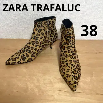 [ 미사용급 ] ZARA TRAFALUC 송치 스틸레토 부츠
