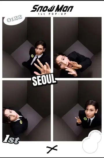 SnowMan 라울 POPUP 한국 즉석 사진