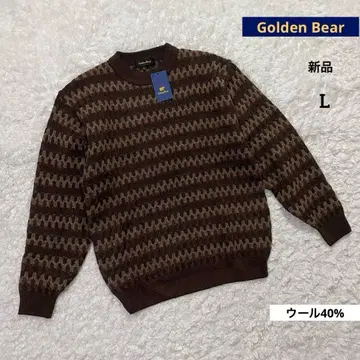 Golden Bear 골든베어 새상품 니트 울 40% L 가을/겨울