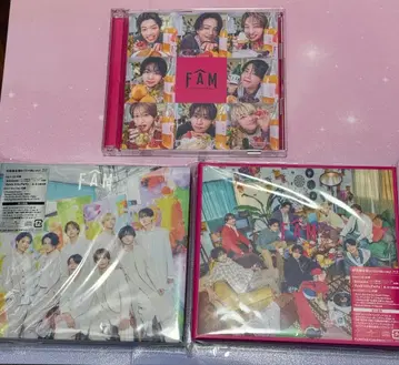 timelesz FAM 초회 A, B, 일반ver 3형태 세트