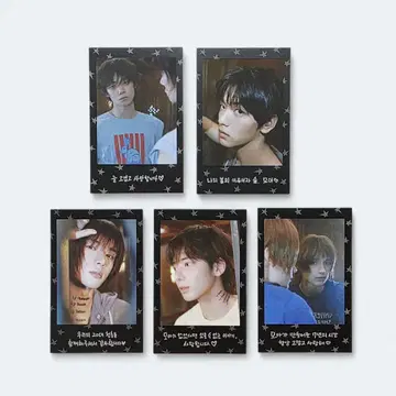 TXT TOGETHER INSTANT PHOTO CARD 미개봉