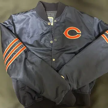 starter 시카고 베어스 바시티 자켓 네이비