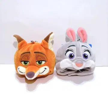 닉 주디 팬캡 키체인 세트