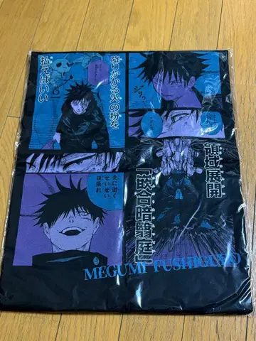 주술회전 후시구로 메구미 빅 실루엣 T셔츠 2022 벌스데이 HEROES