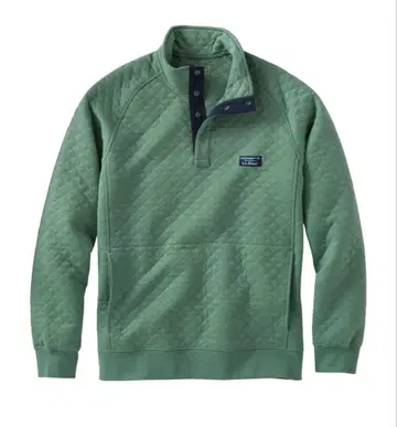 L.L.Bean 퀼트 스웨트 셔츠 모크넥 맨투맨 M