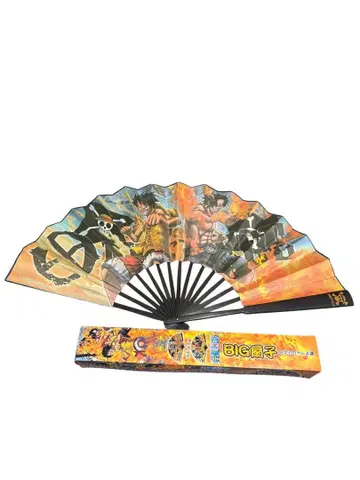 원피스 BIG 부채 마린포드 편 루피 & 에이스