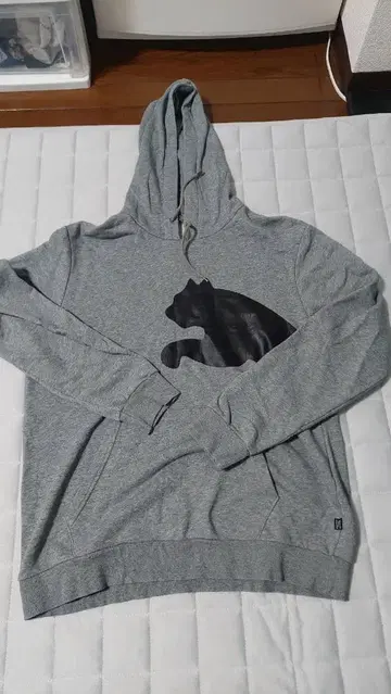 PUMA 그레이 후드티 XL 사이즈