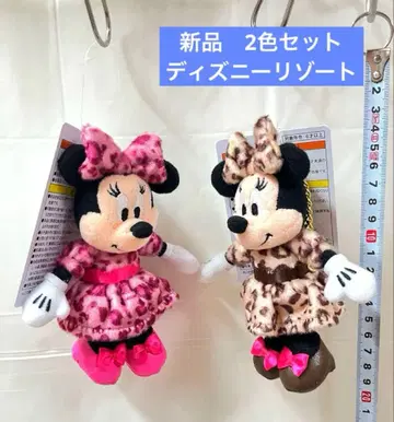 미니 레오파드 무늬 표범 무늬 레오파드 봉제 인형 참 디즈니 리조트