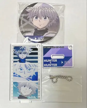 HUNTER x HUNTER 명장면 아크릴 키링 CAN 배지 키루아