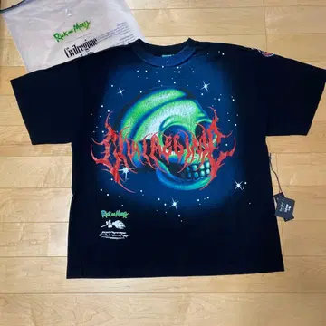 새상품 M Civil Regime RICK and MORTY OS 티셔츠