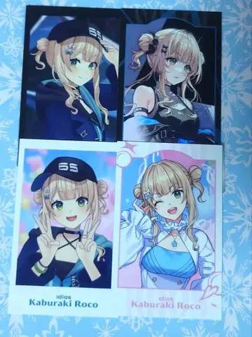 Idios 1st LIVE 랜덤 폴라로이드풍 카드 카부라기 로코