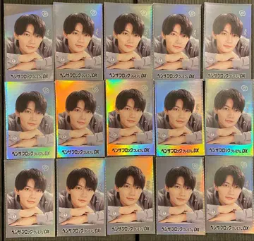 새상품 펜자블록 프리미엄 DX 스티커 사노 하야토님만 15장 세트