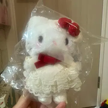 산리오 숏 케이크 헬로키티 마스코트 홀더