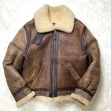 SCHOOT 샷 무스탕 보아 자켓 B-3 미국제 36