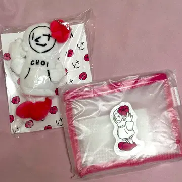 CHOIYAMA 봉제 인형과 파우치 세트 코야마 케이치로