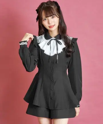 *님 시크릿허니 셋업 블랙 화이트