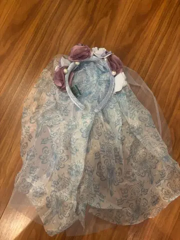 호른티드 맨션 신부 머리띠