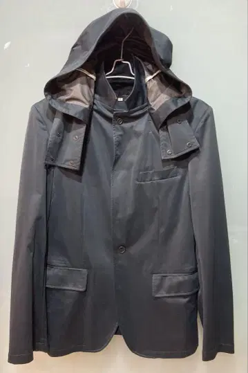 Human Kyoto 3layer 자켓 후드 부착