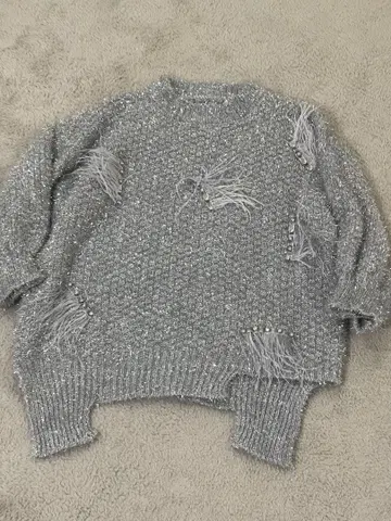 SALT SHUGAR 라메 니트 M~L 정가 1만 전후