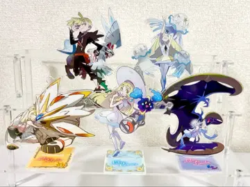 포켓몬 센터 한정판/리리에/글라디오/루자미네/아크릴 스탠드 5점