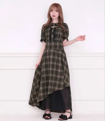 [ SET 착용 가능 ] 아지메 롱 스커트