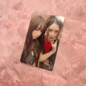 aespa dirty work 워너 유닛 트레이딩 카드 카리나 윈터