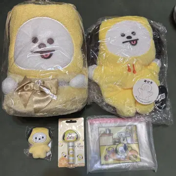 BT21 chimmy 담요 퍼펫 키체인 립크림