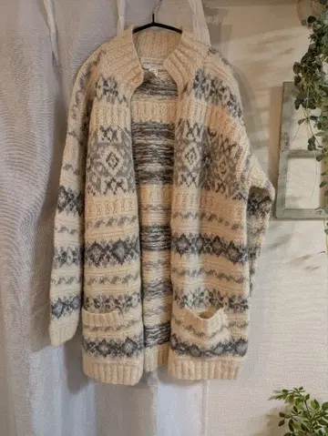 JAMES NEW YORK SPORT 니트 롱 가디건