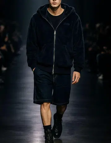 타미힐피거 플리스 후드티 후디 자켓 한국 스트릿