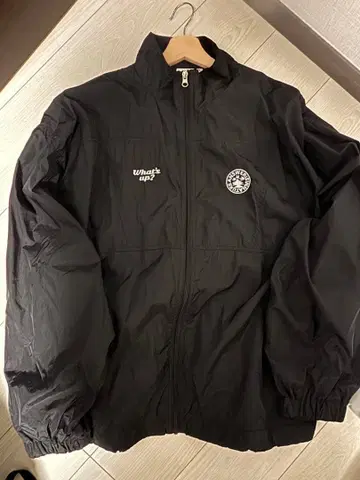 What's up? 나일론 자켓 NYLON JACKET BLACK